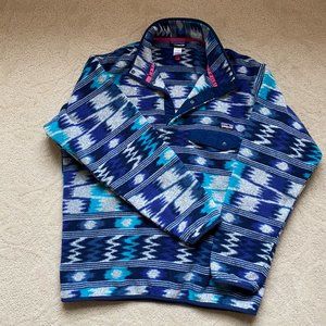 RARE Patagonia Lightweight Aztec Synchilla Snap T - Men's Large